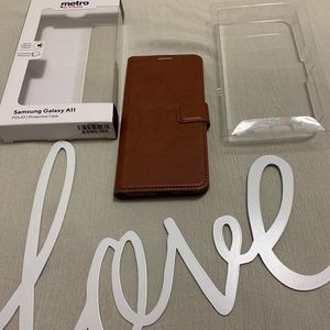 Samsung Galaxy A11 FOLIO | Protective Case Metro by T-Mobile